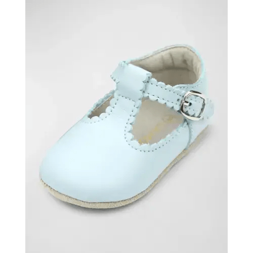 Girl's Elodie Scalloped Mary Jane Shoes, Newborn/Baby