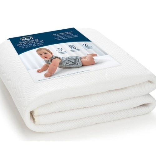 HALO Breathable Crib Mattress Cover