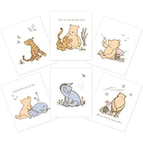 Lambs & Ivy Disney Baby Classic Pooh Unframed Nursery/Child Wall Art