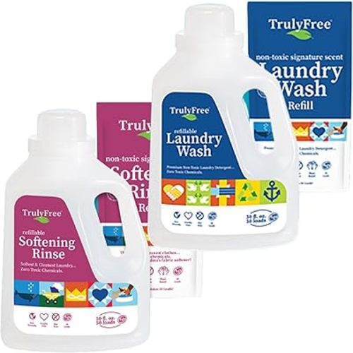 Laundry Detergent + Fabric Softener