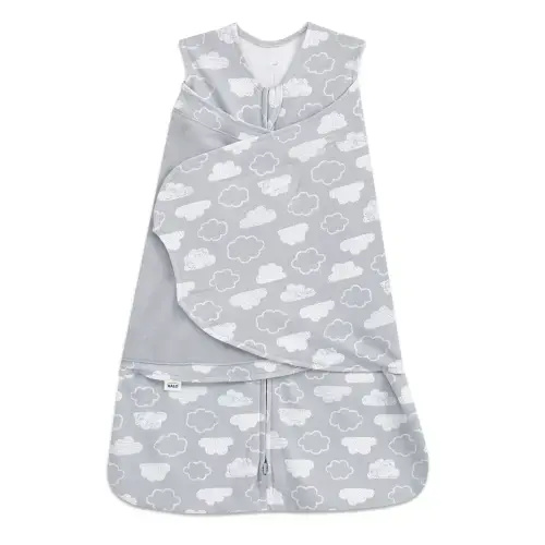 Cloud Print Cotton Swaddle - Newborn | HALO