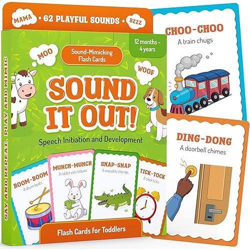 Speech Therapy Toys & Materials for Toddlers 1-3 & 3-4