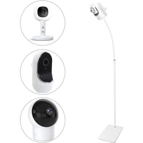 67" Adjustable Height Baby Monitor Floor Stand Holder for Infant Optics DXR-8 Pro,Nanit Pro,Eufy Spaceview, Spaceview Pro,Owlet Cam 2 Baby Monitor Stand，Also for Cameras with 1/4 Screw Mount