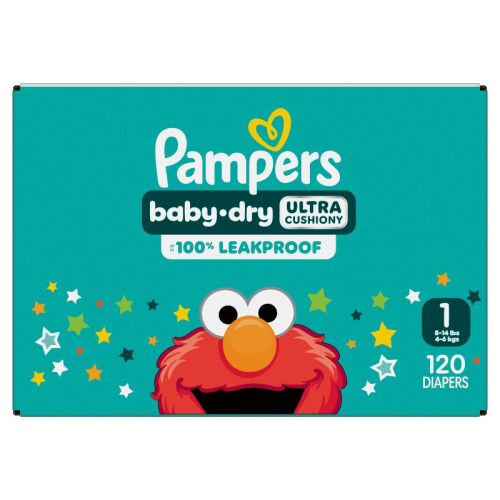 Pampers Baby Dry Diapers - (Select Size and Count)