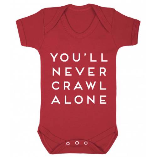 You'll Never Crawl Alone Babygrow