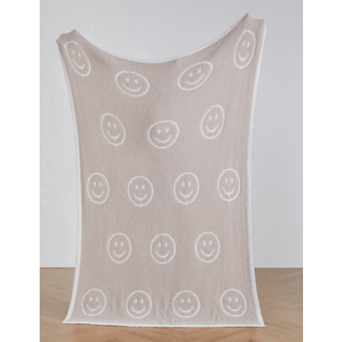 Smiley Buttery Blanket