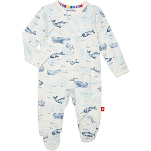 Baby Fanta Sea Footie, 0-3M, Fanta