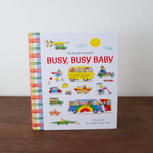 Richard Scarry's Busy, Busy Baby: A Record of Your Baby's First Year