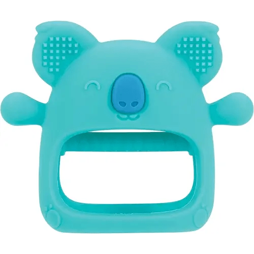 Nuby Silicone Wrist Teething Mitten - Baby Teether Ring - 3+ Months - Koala