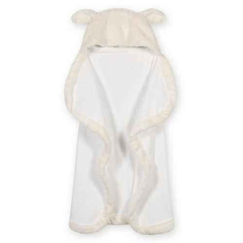 Just Born® Cuddle Plush Hooded Towel in IvoryJust Born® Cuddle Plush Hooded Towel in Ivory