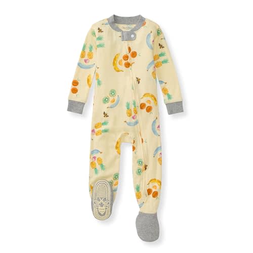 Burt's Bees Baby Boys' Snug Fit One-Piece Footed Non-Slip Sleeper