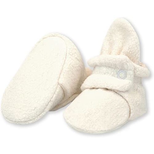 3m Zutano Unisex Fleece Baby Booties with Organic Cotton Lining, Newborn Essentials