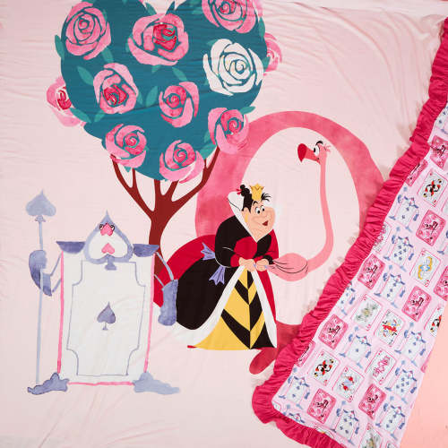Disney Alice and the Queen Ruffled Luxe Patoo® Blanket