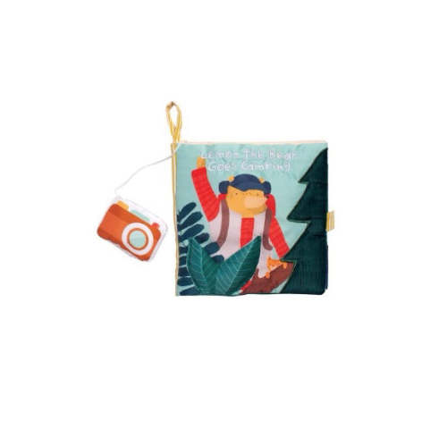 Lemon The Bear Goes Camping Soft Book