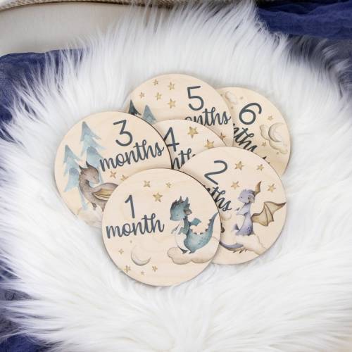 Dragon Milestone Cards Baby Milestone Dragon Milestone - Etsy