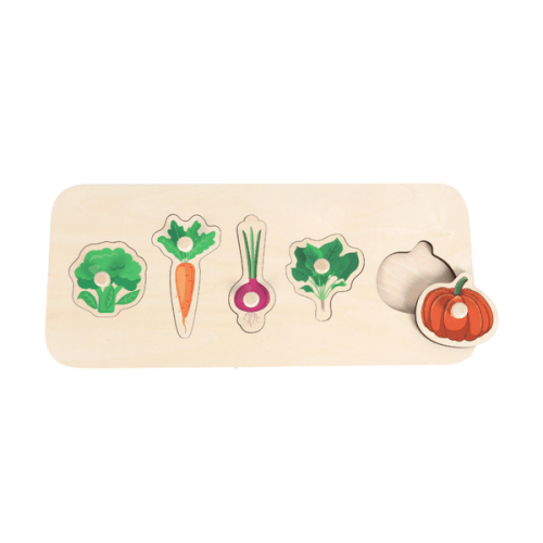 Vegetables Knob Puzzle (5 piece)