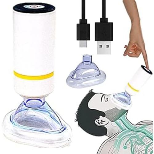 Electric Anti Choking Device,OTC Use,Choking Rescue Device for Kids and Adults,Travel Bag Kit,Choking First Aid Device Home Use,Portable Airway Suction Device