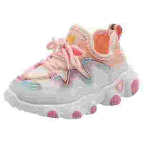 Christmas Deals! Borniu Toddler Shoes Toddler Infant Kids Baby Girls Mesh Breathable Lace Up Soft Shoes Sneakers Clearance