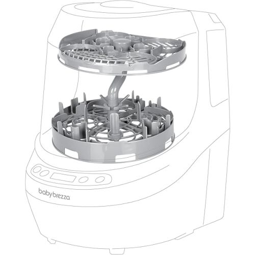 Baby Brezza Bottle Washer Pro Breast Pump Parts Replacement Rack – Fits All Breast Pump Parts Including Wearables
