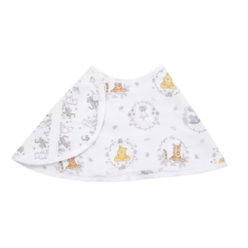 Cotton Muslin Burpy Bib Winnie + Friends | aden + anais