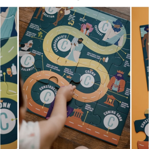 My Big Bible Timeline Puzzle - Old Testament – Tiny Theologians