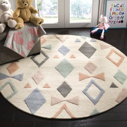 Kids Hand Tufted Wool Rug