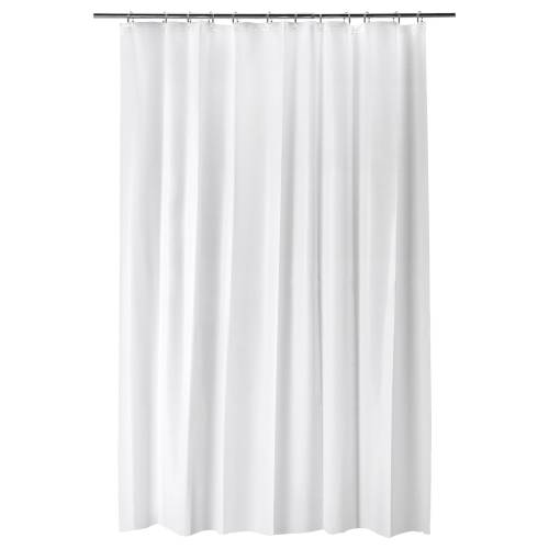 BJÄRSEN Shower curtain - white 71x79 "