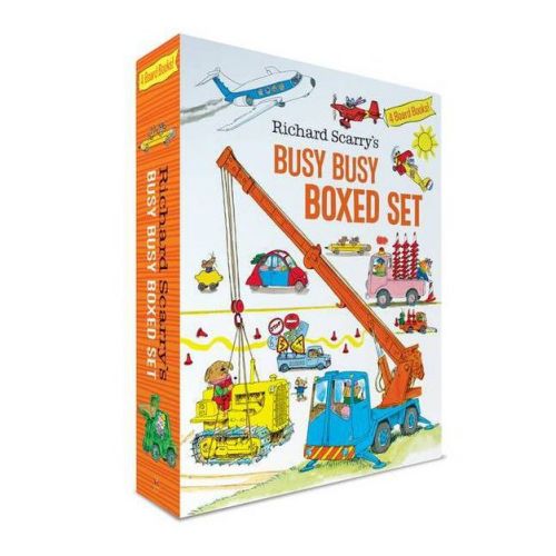 Richard Scarry's Busy Busy Boxed Set - (richard Scarry's Busy Busy Board Books) (mixed Media Product)