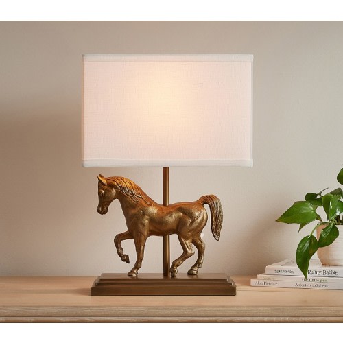 Horse Table Lamp (17")
