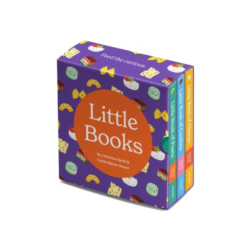 Little Books Collection Future Foodie 3 Board Book Set Italian Pasta Bakery Cookies Artisan Cheese Book Baby Shower Toddler Gift