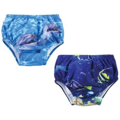 Hudson Baby Infant And Toddler Unisex Swim Diapers, Coral Reef Dolphin, 12-18 Months