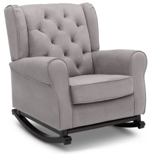 Delta Children Emma Nursery Rocking Chair - Dove Gray