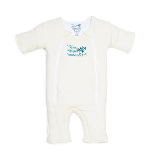 Cream Baby Merlin’s Magic Sleepsuit | Soft 100% Cotton Infant Sleepsuit