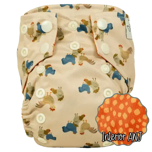 Tiny Tushies Newborn AIO Cloth Diaper