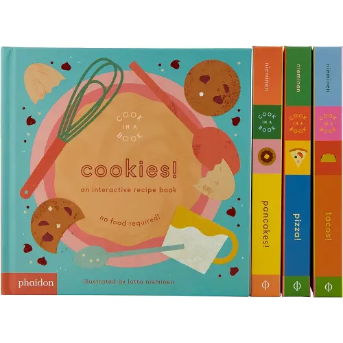 My First Cookbooks: Pancakes, Pizza, Tacos, and Cookies!