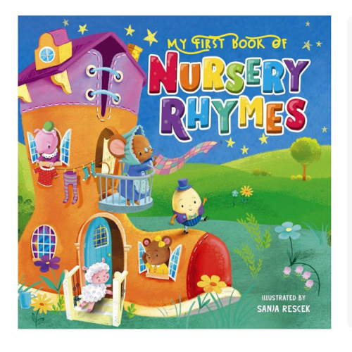 My First Book of Nursery Rhymes - Padded Board Book - Classics
