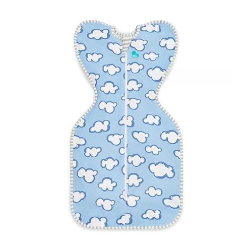 Love to Dream Swaddle UP, Baby Sleep Sack, Self-Soothing Swaddles for Newborns, Improves Sleep, Snug Fit Helps Calm Startle Reflex, New Born Essentials for Baby, 1.0 TOG, 13-19 lbs, Daydream Blue