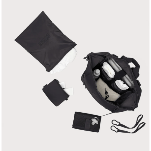 Indi Diaper Backpack in Onyx, Large