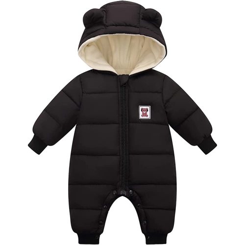Cute Baby Boys Snowsuit New Born baby girls Winter Coat Toddler Clothes