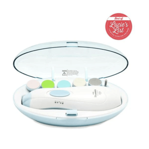 Baby Nail File with Light, Little Martin's Electric Baby Nail Trimmer (Blue/Pink) – Little Martin's Drawer