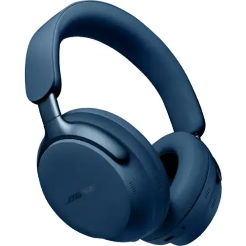 Bose - QuietComfort Ultra Wireless Noise Cancelling Over-the-Ear Headphones - Lunar Blue