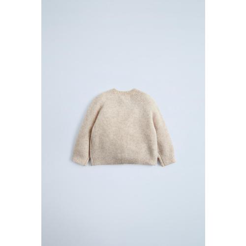 2 IN 1 WOOL AND CASHMERE BLEND CARDIGAN - Sand / Marl | ZARA United States