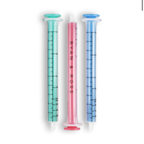 Ryan & Rose Cutie Dose - Baby Medicine Dispenser Syringe For Children - 3 Pack (Lollipop)