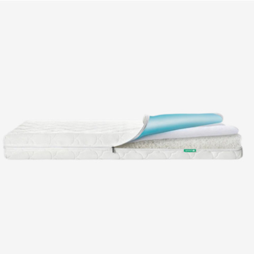 Extra Waterproof Crib Mattress Cover - Standard / Cloud White