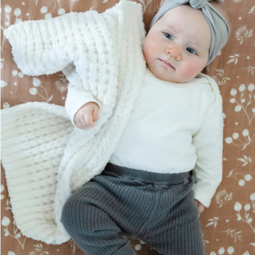 WAFFLE KNIT MINI BLANKETS