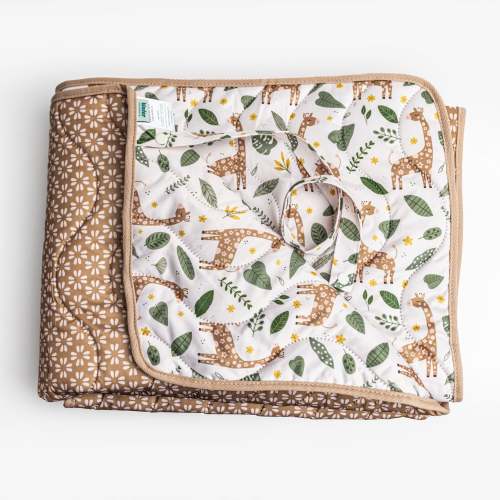Anywhere Adventure Play Mat, Featuring Quilted Wipeable Machine Washable Fabric