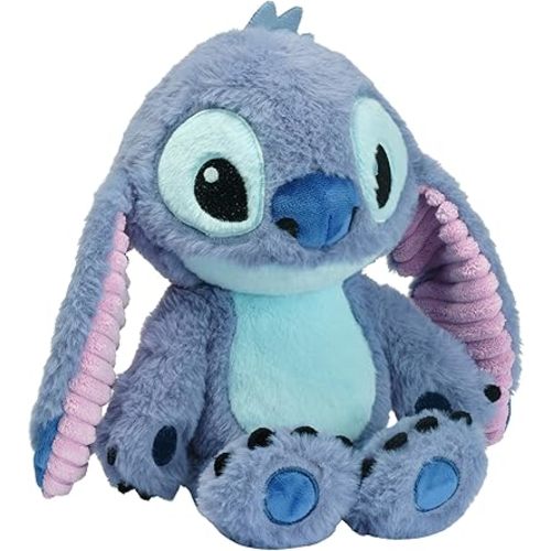 Lambs & Ivy Disney Stitch Luxury Plush Alien Stuffed Animal Toy - 12 Inch Blue