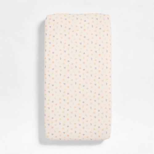 Birdie Blossoms Organic Cotton Baby Crib Fitted Sheet