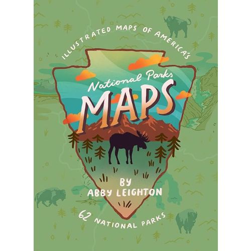 National Parks Maps: Illustrated Maps of America's 62 National Parks Hardcover – Illustrated, March 2, 2021