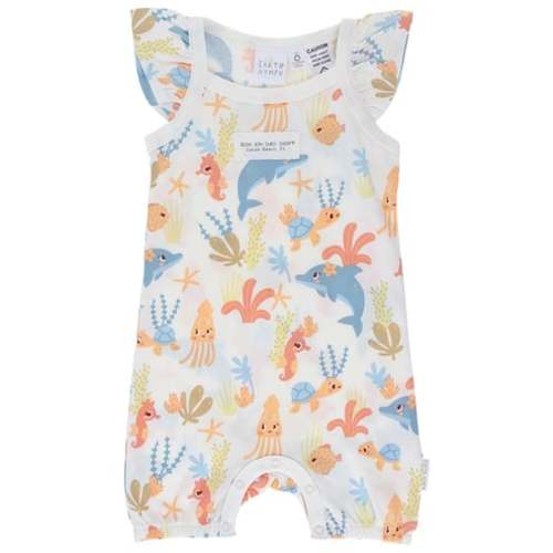 Earth Nymph Ron Jon Cocoa Beach FL Ocean Sunshine Baby Girl Playsuit